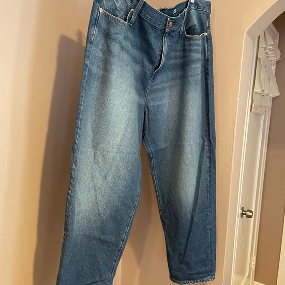 Jcrew Slouchy Boy Jeans. Bright indigo - Picture 2 of 8